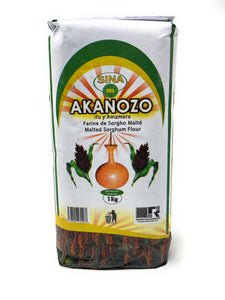 Akanozo"Malted Sorghum Flour" (Ifu y'Amamera) 2.2 lbs or 1 kg