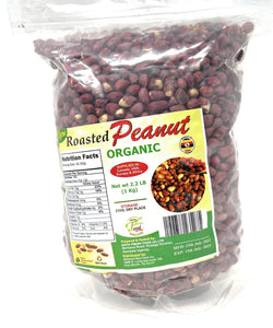 Wholesale of Ready to Eat Roasted Peanut Organic - 2.2 lb (1kg) from Uganda - 12 Units