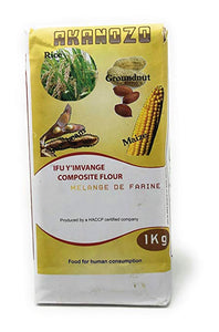 Wholesale of Akanozo"Composite Flour" (Ifu y'imvange) 2.2 lbs or 1 kg-12 units