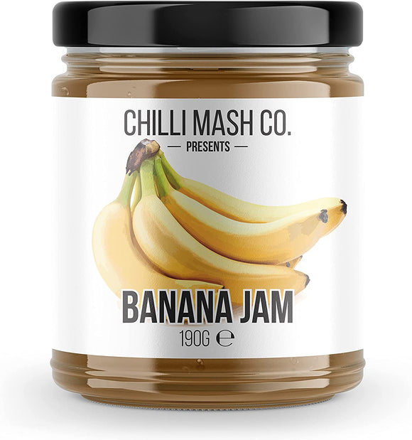 Banana Jam | 190ml | Chilli Mash Company | Delicious Caribbean Inspired Banana Jam