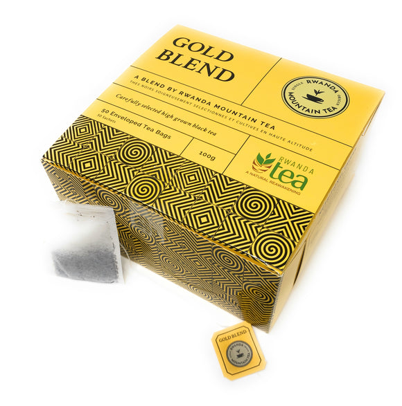 Gold Blend Rwanda Mountain Tea - 50 Enveloped Tea Bags